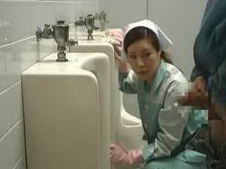 Japanese Porn Queen Gets Fucked by a Dirty Stranger on the Toilet while Cleaning