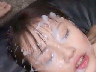 Nippon babe gets creampied during steamy indoor fuck session